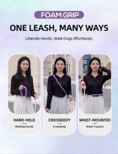 dopamine gradient dog leash set