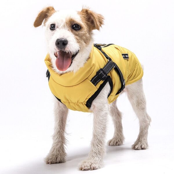 Windproof Waterproof Warm Dog Vest Coat for Small & Medium Dogs
