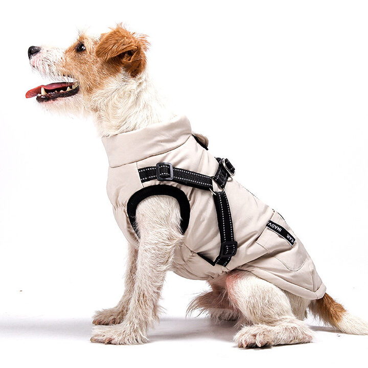 Windproof Waterproof Warm Dog Vest Coat Windproof Waterproof Warm Dog Vest Coat for Small & Medium Dogs - Image 5