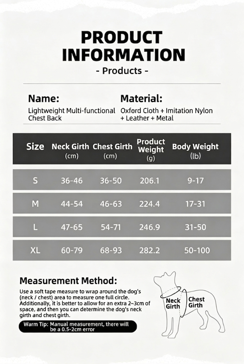 airtag integrated no pull dog harness