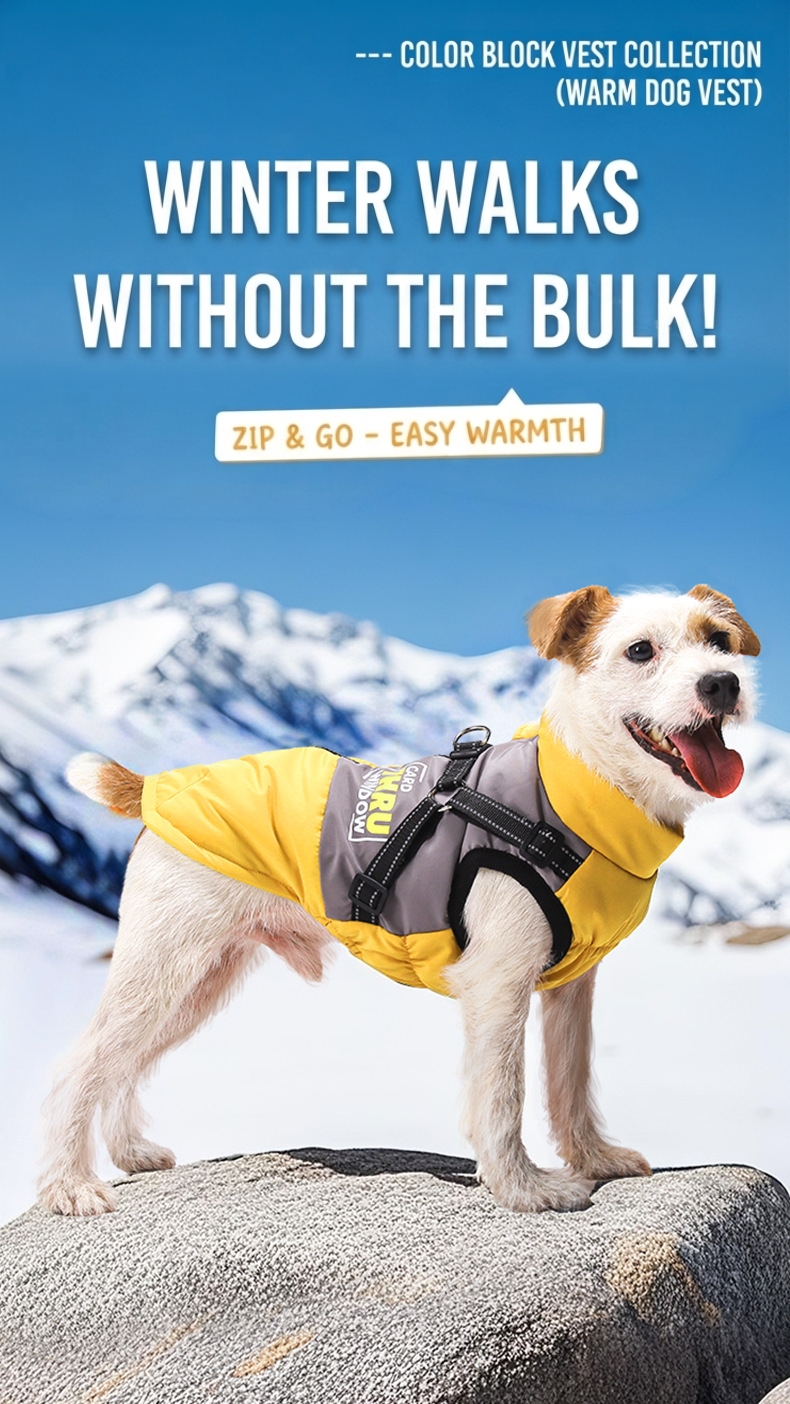 Windproof Waterproof Warm Dog Vest Coat for Small & Medium Dogs retouch 2026090414301005